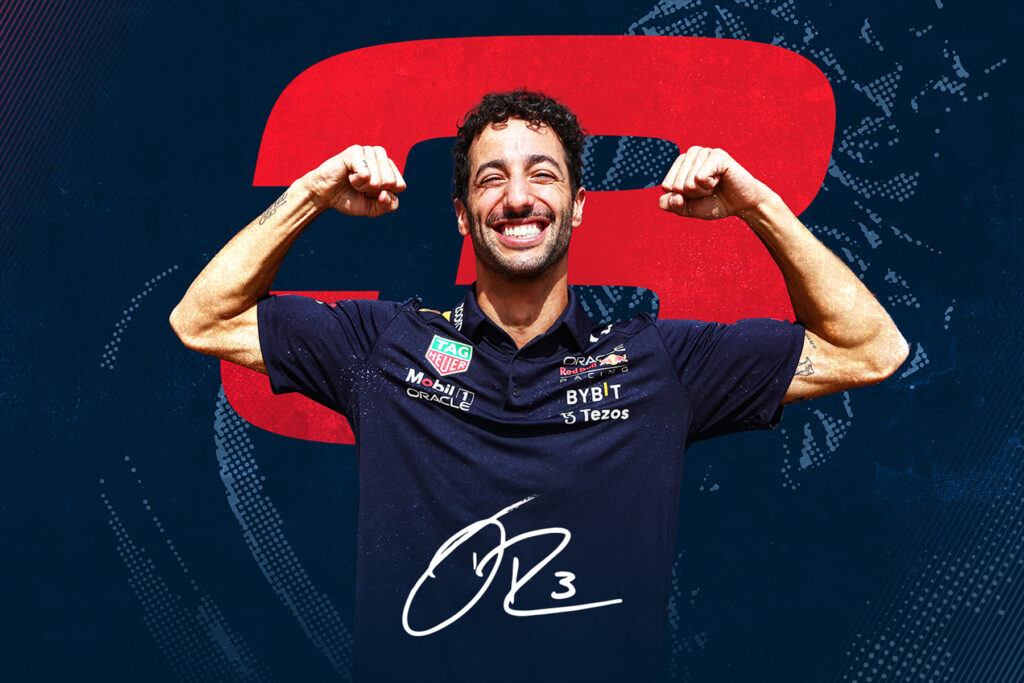 Formula 1 Daniel Ricciardo Red Bull 2022