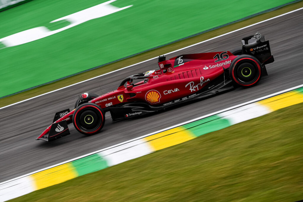 Formel 1 Charles Leclerc Ferrari Brasilien 2022
