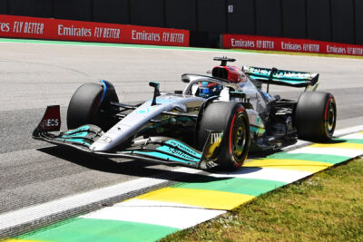 Formel 1 George Russell Mercedes Brasilien 2022