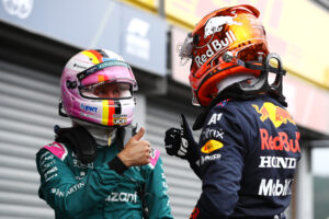 Formel 1 Max Verstappen Sebastian Vettel Red Bull Aston Martin