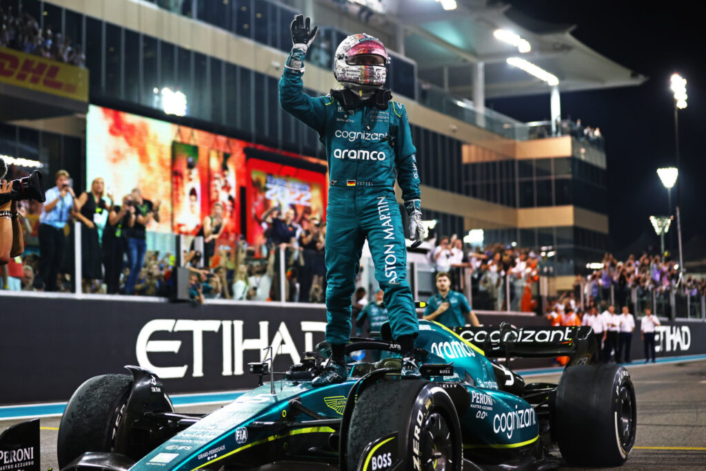 Formel 1 Sebastian Vettel Abu Dhabi 2022