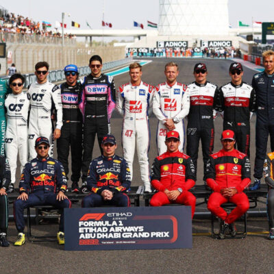 Formel 1 Fahrer Gruppenfoto Abu Dhabi GP 2022