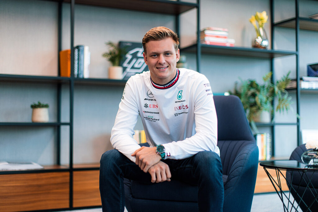 Formel 1 Mick Schumacher Mercedes Reserve Fahrer 2023