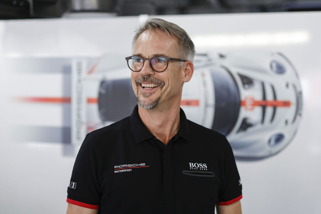 Thomas Laudenbach, Leiter Porsche Motorsport. Credit: Porsche