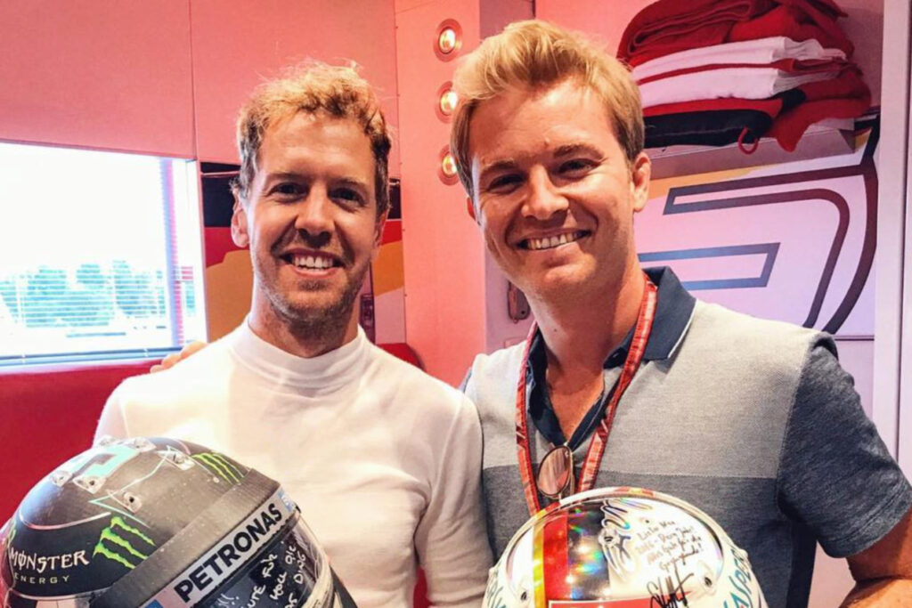 Formel 1 Sebastian Vettel Nico Rosberg