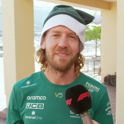 Formel 1 Sebastian Vettel Aston Martin Weihnachten Wichteln 2022