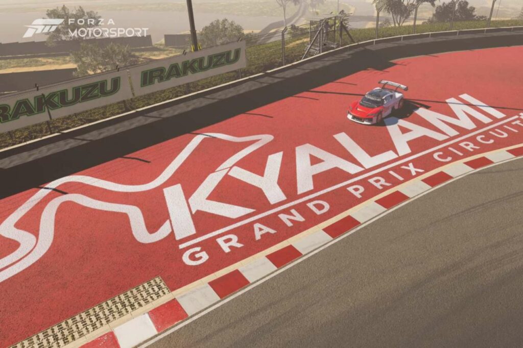 Forza Motorsport 8 beinhaltet auch die Kyalami GP-Strecke