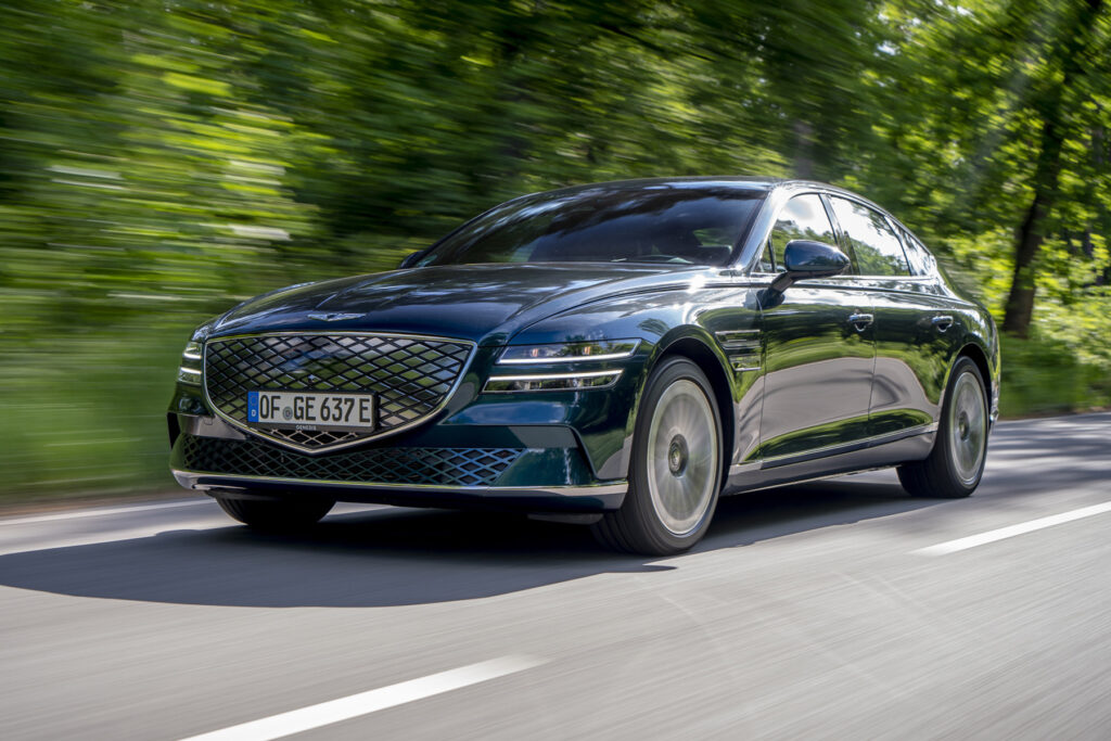 Genesis Electrified G80. Credit: Autoren-Union Mobilität/Genesis