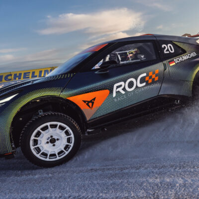 Race of Champions 2023 Mick Schumacher. Credit: Cupra