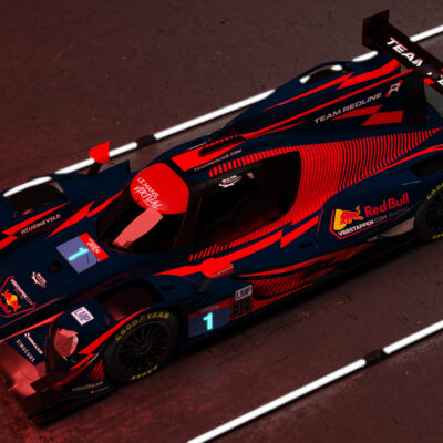 Max Verstappen Virtual 24h Le Mans Team Redline