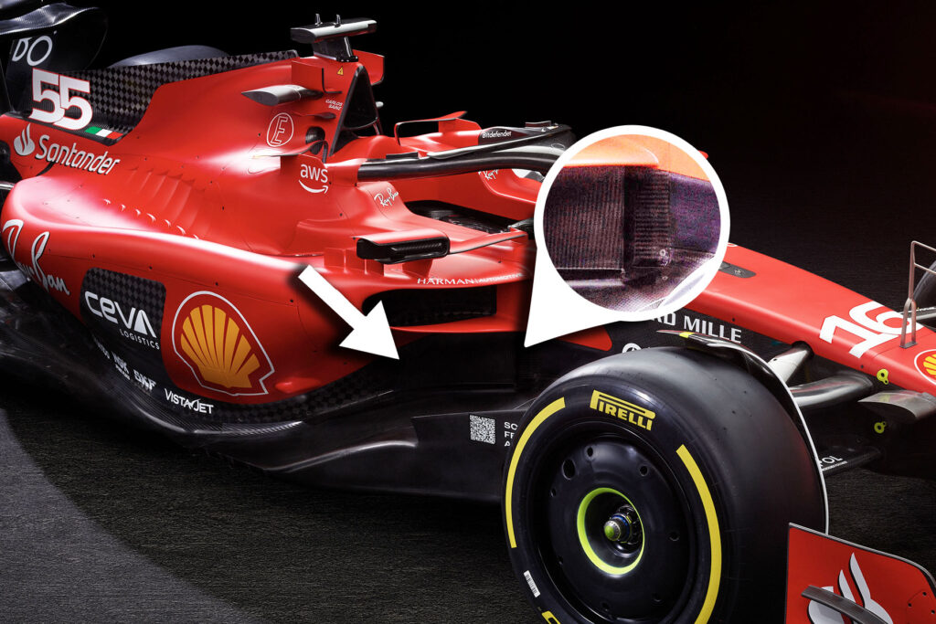 Formel 1 Ferrari SF-23 Technik Detail 2023