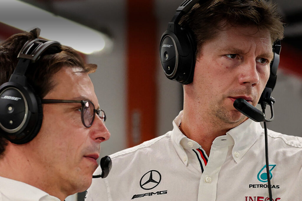 Formel 1 Toto Wolff James Vowles Mercedes Williams 2022