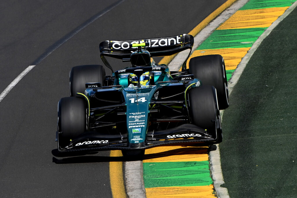 Formel 1 Fernando Alonso Aston Martin Australien 2023 FP2 01