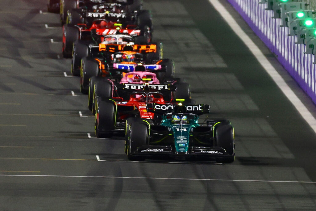 Formel 1 Fernando Alonso Aston Martin Saudi Arabien 2023