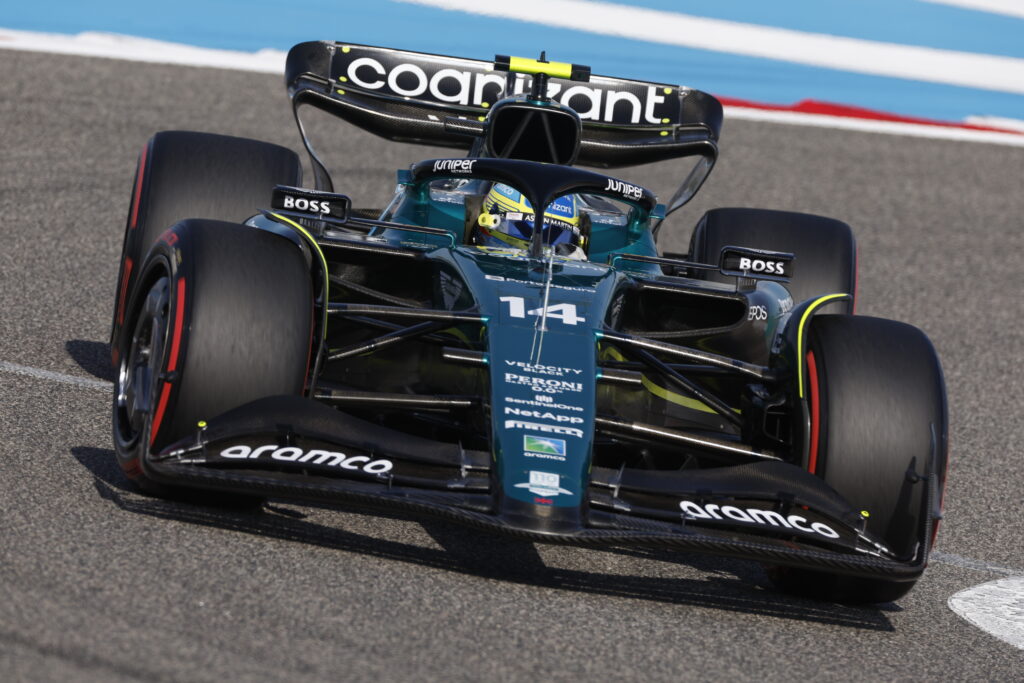 Formel 1 Fernando Alonso Aston Martin Bahrain 2023 FP3