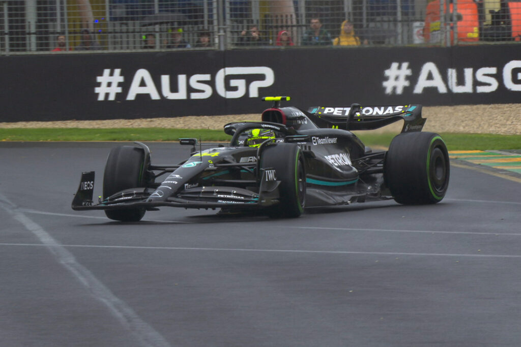 Formel 1 Lewis Hamilton Mercedes Australien 2023 FP2