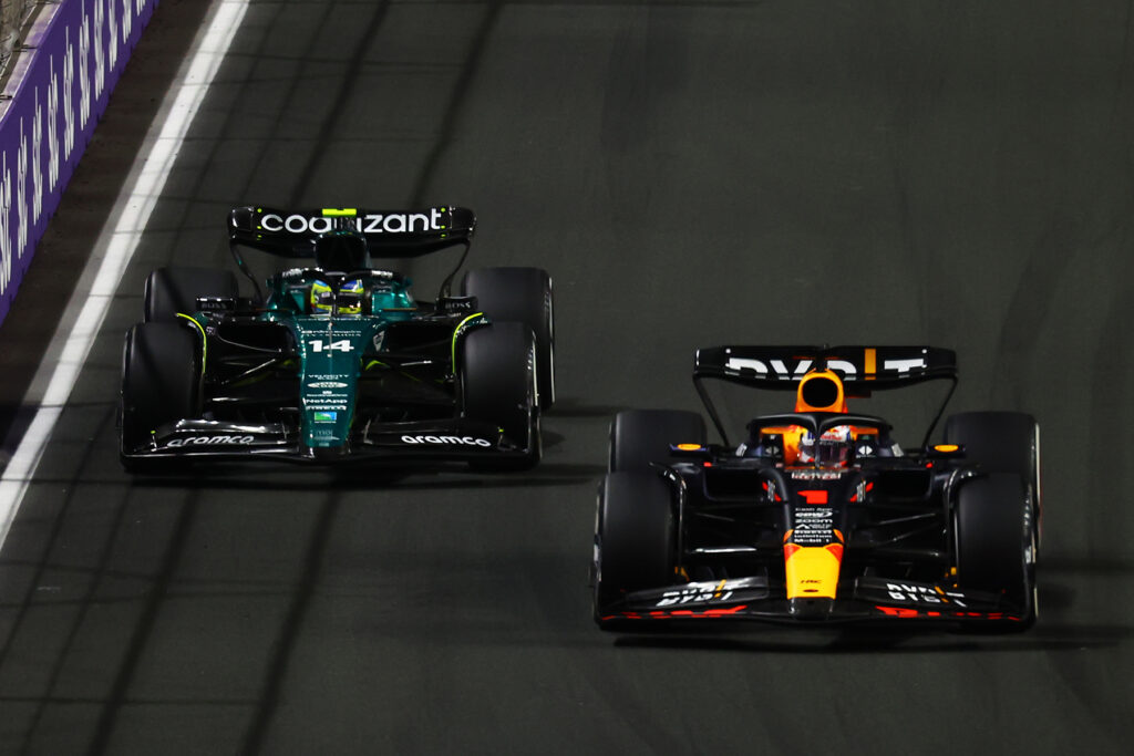 Formel 1 Max Verstappen Fernando Alonso Saudi Arabien 2023 Aston Martin Red Bull