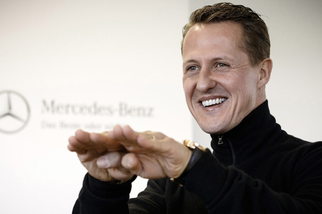 Formel 1 Michael Schumacher. Credit: Mercedes