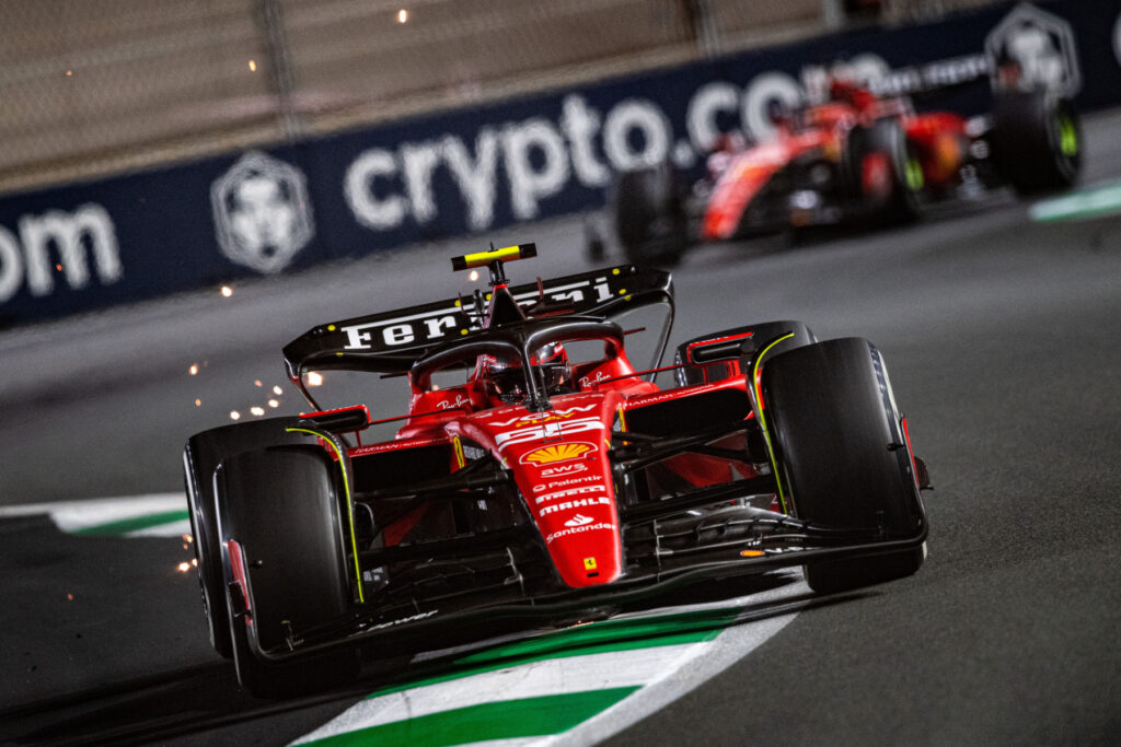 Formel 1 Carlos Sainz Ferrari 2023 Saudi Arabien GP