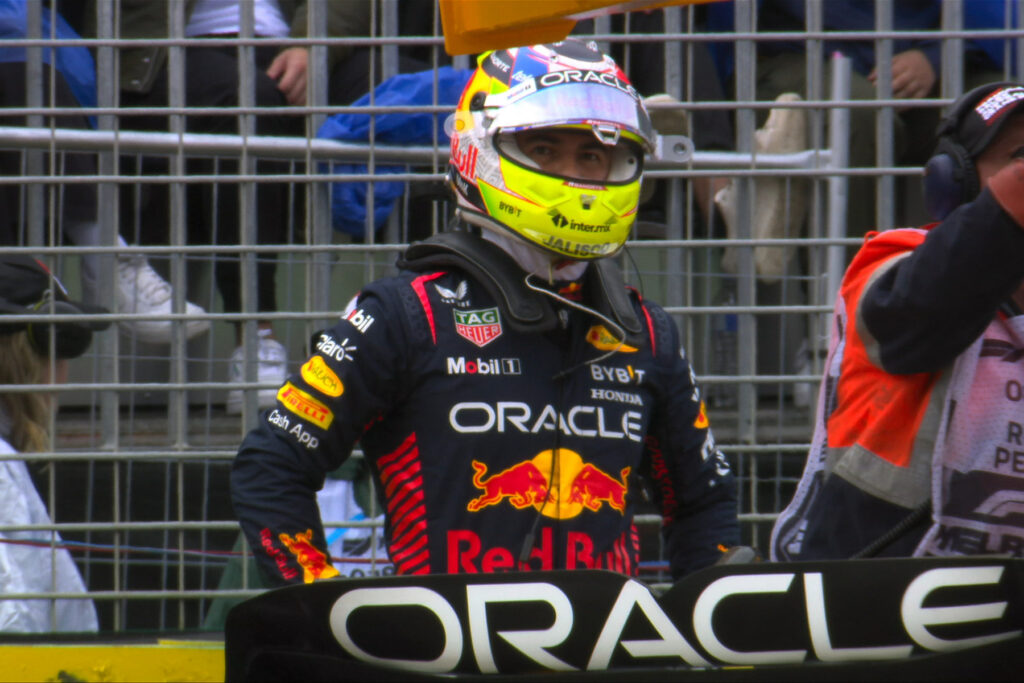 Formel 1 Sergio Perez Red Bull Australien Quali 2023