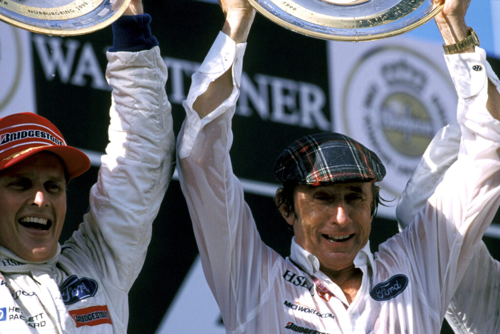 Formel 1 Johnny Herbert Jackie Stewart Nürburgring Europa GP 1999
