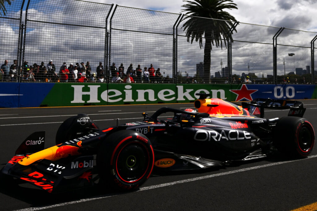 Formel 1 Max Verstappen Red Bull Melbourne Australien GP 2023 FP3
