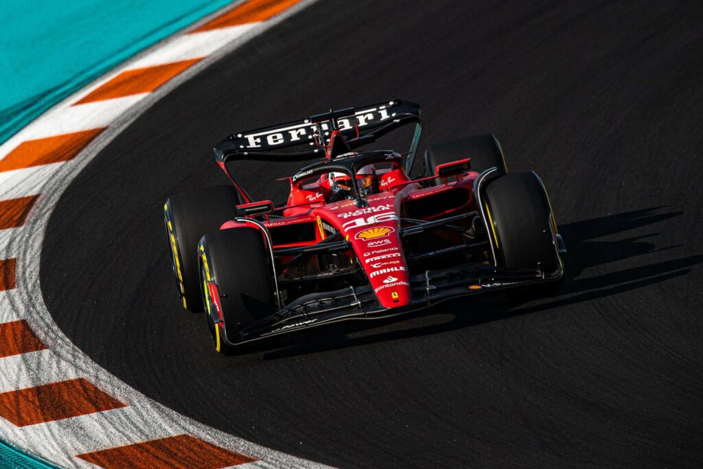Formel 1 Charles Leclerc Ferrari Miami 2023