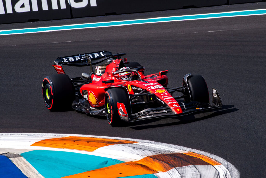 Formel 1 Charles Leclerc Ferrari Miami 2023