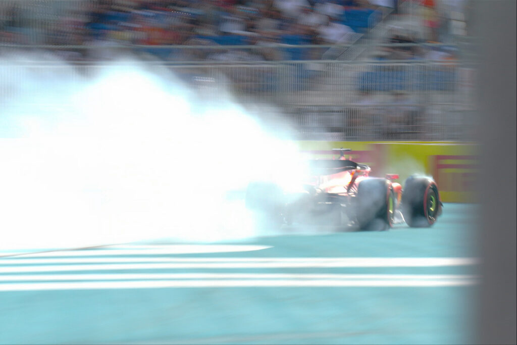Formel 1 Charles Leclerc Ferrari Miami Quali 2023