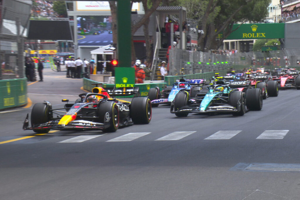 Formel 1 Start Monaco 2023