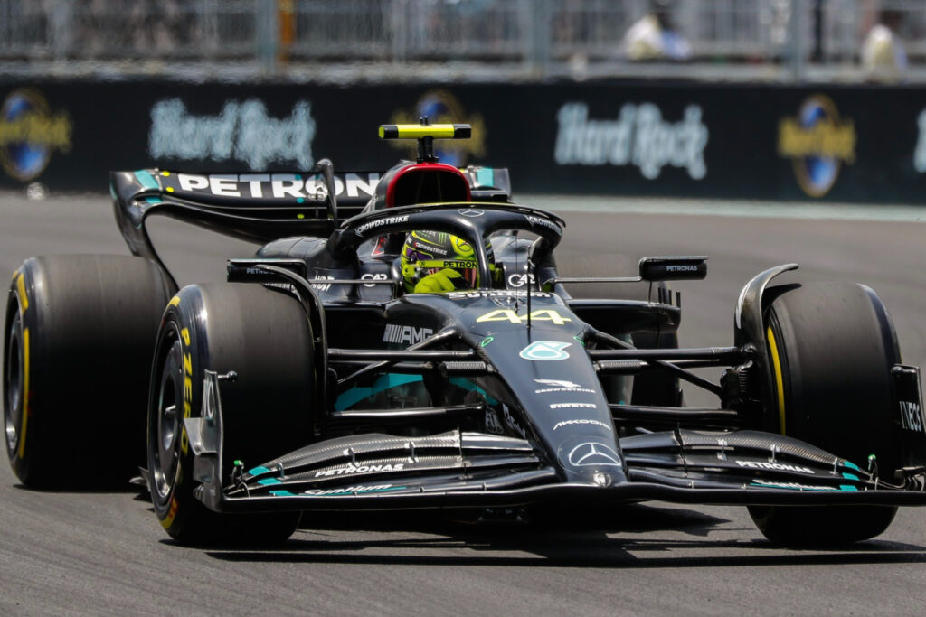 Formel 1 Lewis Hamilton Mercedes Miami 2023