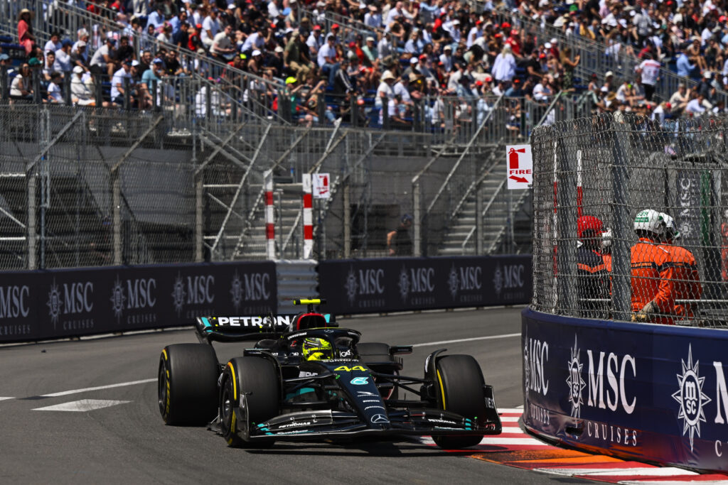 Formel 1 Lewis Hamilton Mercedes Monaco GP 2023