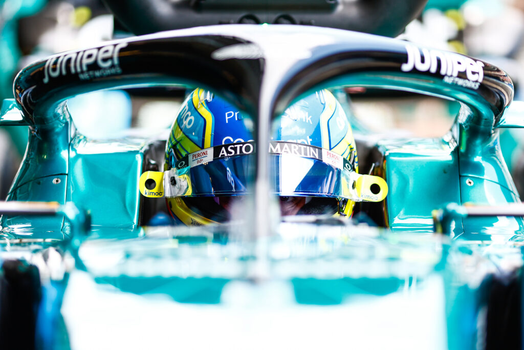 Formel 1 Fernando Alonso Aston Martin Spanien GP 2023