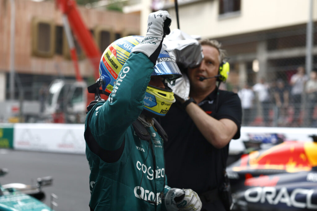 Formel 1 Fernando Alonso Aston Martin Monaco 2023