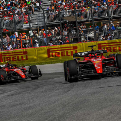 Formel 1 Leclerc Sainz Ferrari Kanada GP 2023