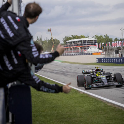 Formel 1 Lewis Hamilton Mercedes Spanien 2023
