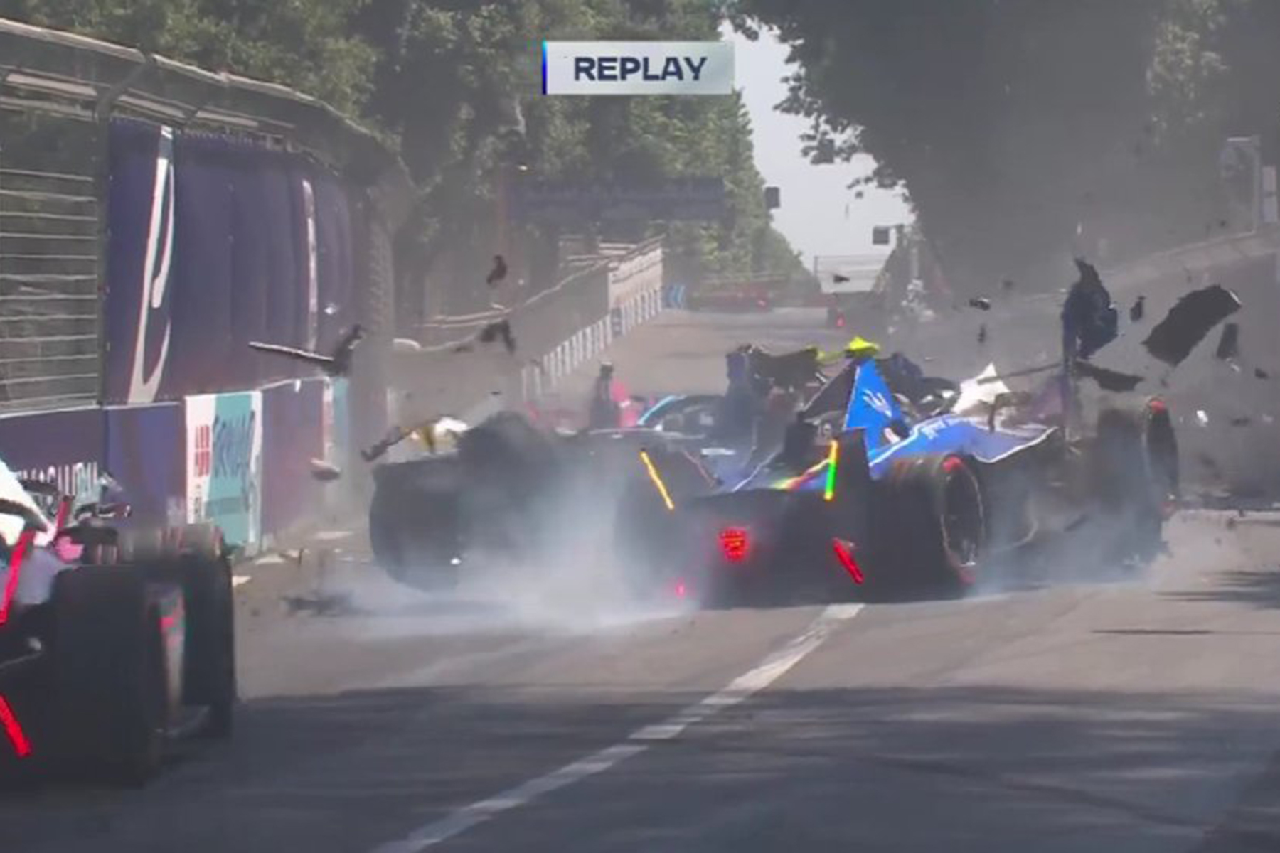 Massencrash bei der Formel E in Rom | F1-Insider.com