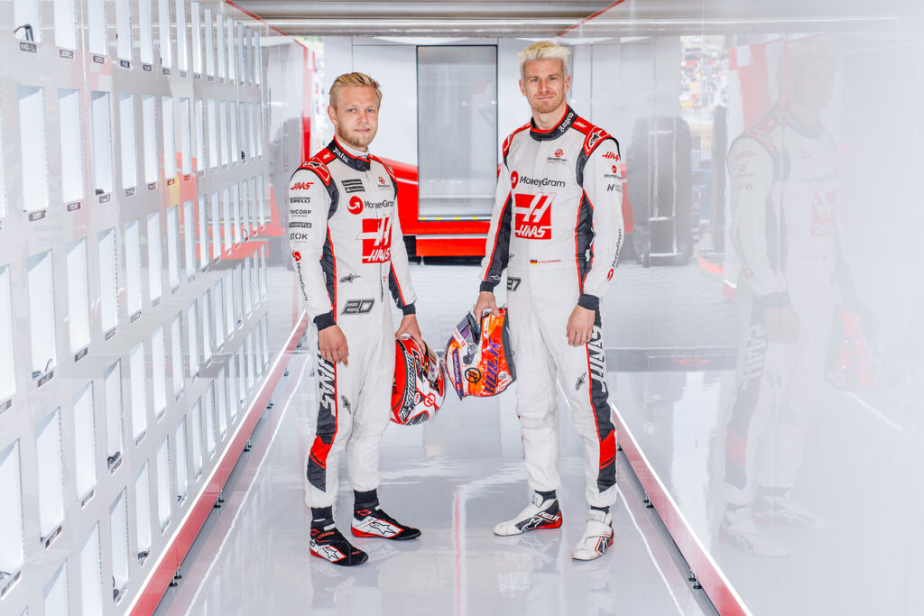 Formel 1 Kevin Magnussen und Nico Hülkenberg Haas 2023