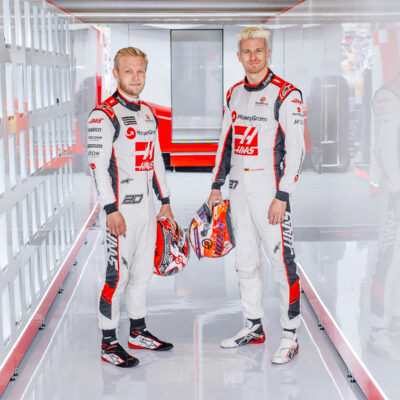 Formel 1 Kevin Magnussen und Nico Hülkenberg Haas 2023