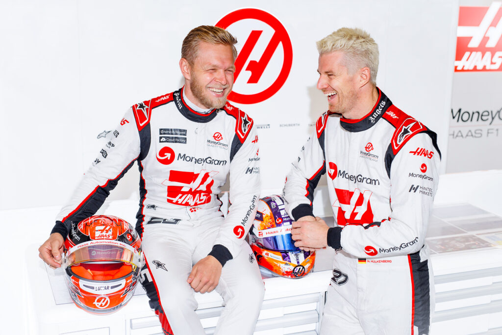 Formel 1 Kevin Magnussen und Nico Hülkenberg Haas 2023