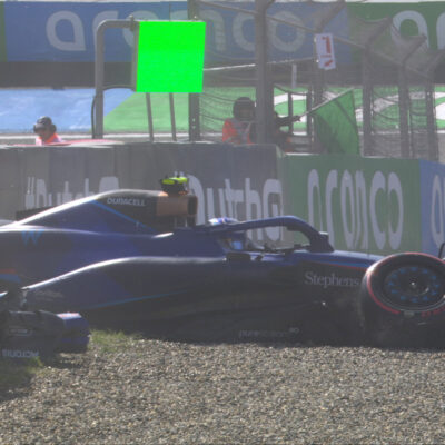 Formel 1 Sargeant Williams Zandvoort 2023 Crash