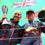 Formel 1 Max Verstappen mit Gianpiero Lambiase Red Bull 2023