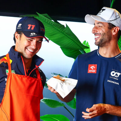 Formel 1 Sergio Perez und Daniel Ricciardo Zandvoort 2023