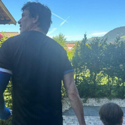 Formel 1 Toto Wolff Mercedes Arm Verletzung 2023