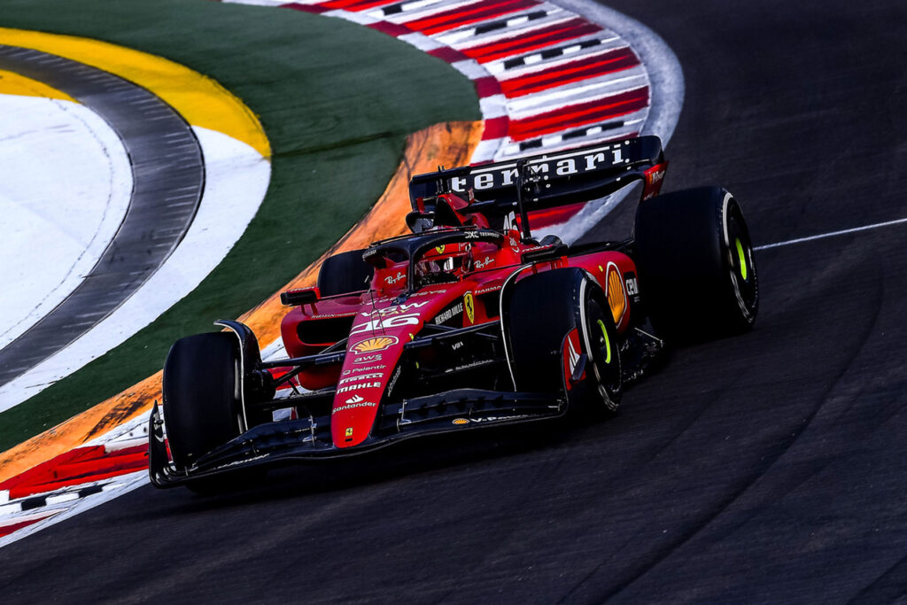 Formel 1 Charles Leclerc Ferrari Singapur 2023