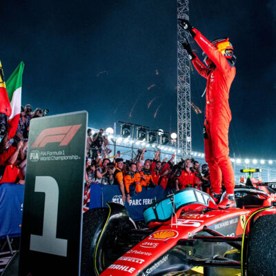 Formel 1 Carlos Sainz jr. Ferrari Singapur 2023