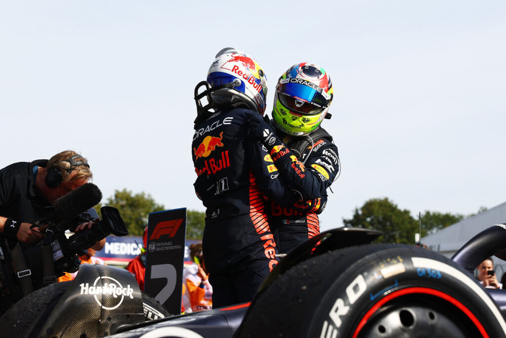 Formel 1 Max Verstappen Sergio Perez Red Bull Monza Italien 2023