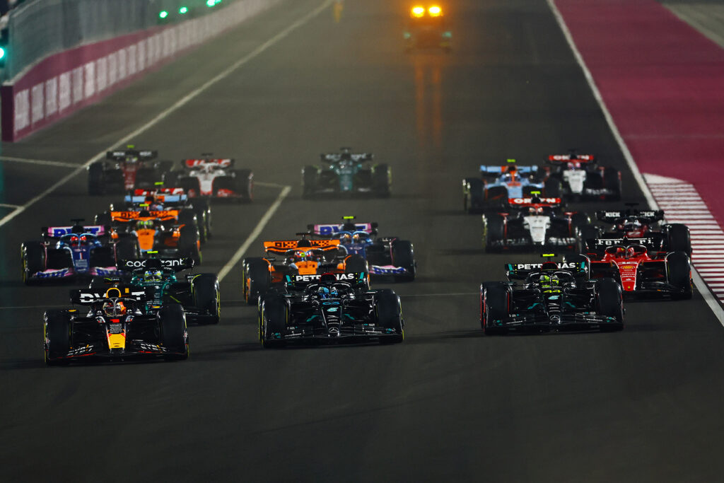 Formel 1 Katar GP Start 2023