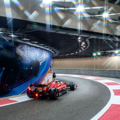 Formel 1 Carlos Sainz Ferrari Abu Dhabi 2023