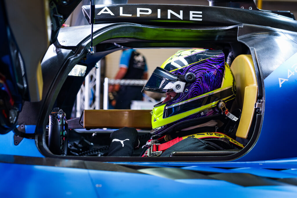 Mick Schumacher Alpine Hypercar Test 2023